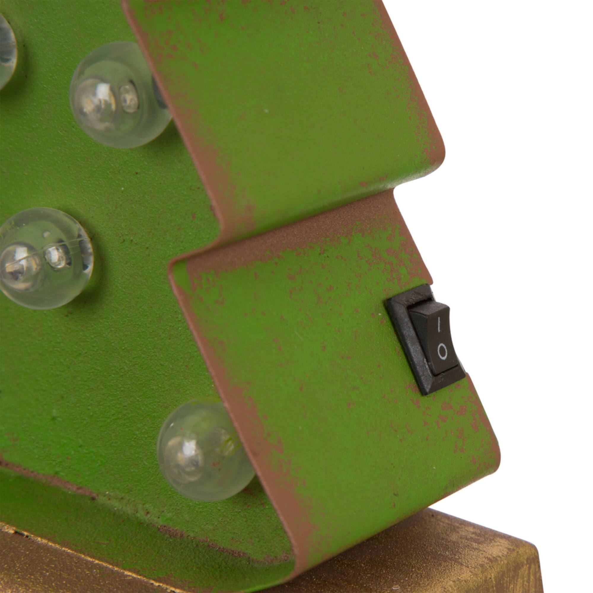 Glitzhome® LED Tree & Gift Box Stocking Holder Set